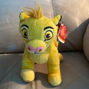 Disney’s Lion King Simba plush animal.  New with tags